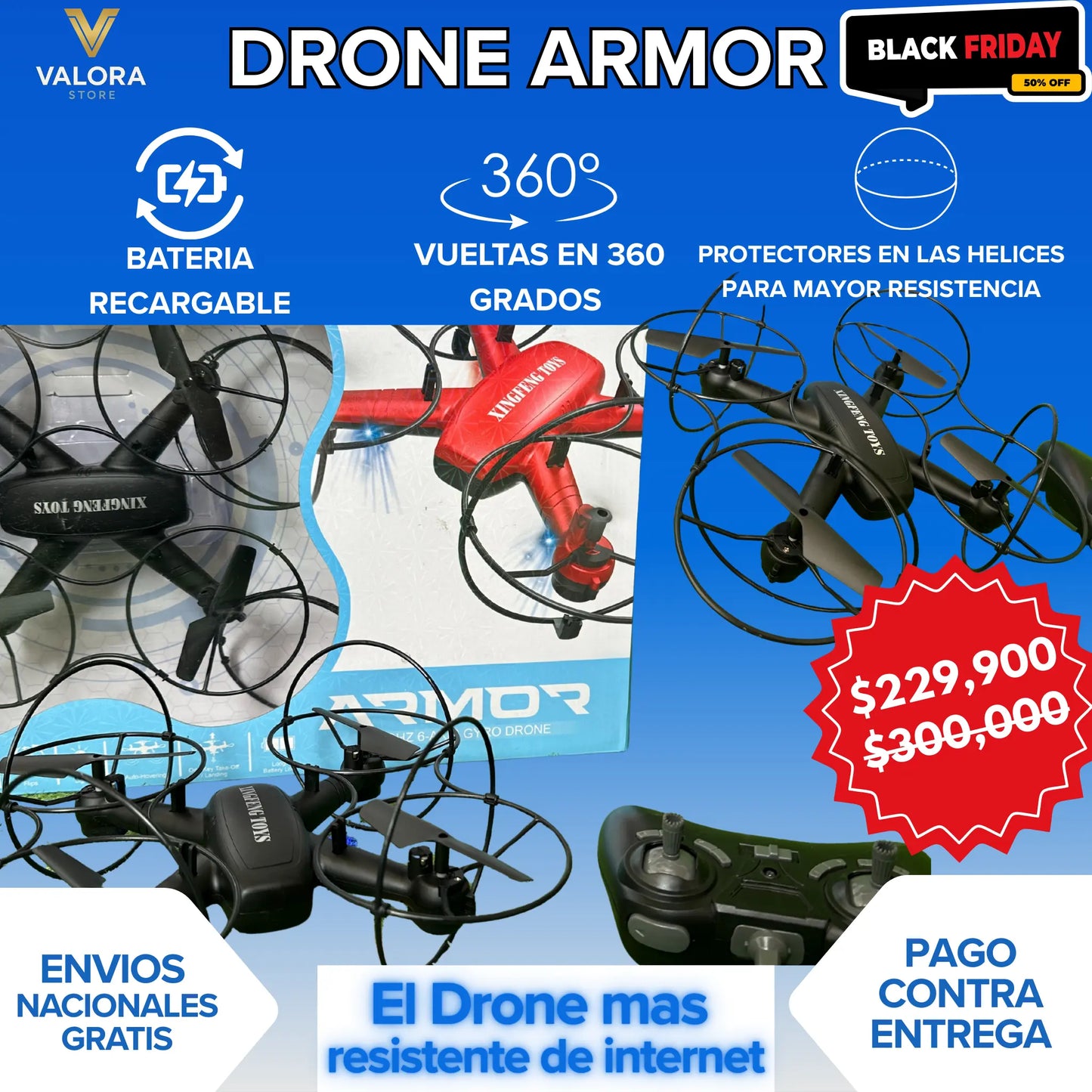 Drone Armor™ | Diversión que no se rompe