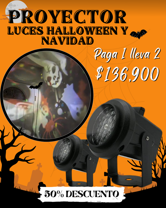 ✨ Decora tu casa en segundos 🎁 2 proyectores por $136.900 + envío gratis