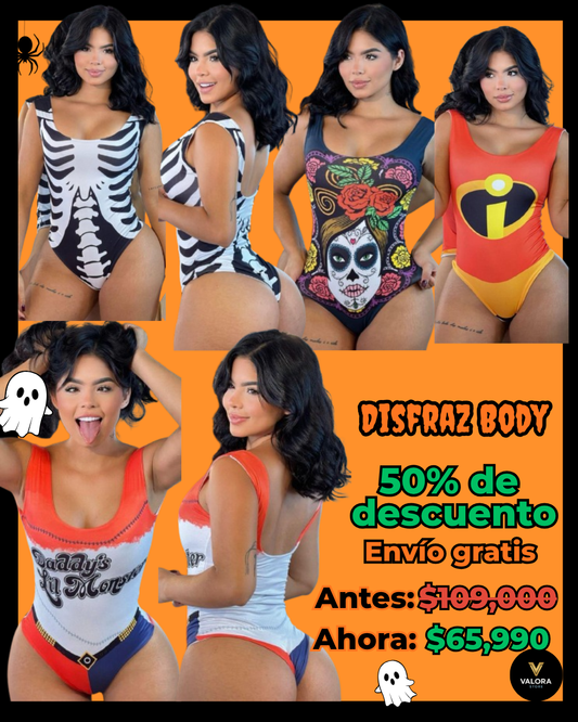 Disfraz Body Halloween 50% OFF + Envío Gratis